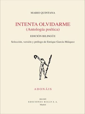 cover image of Intenta olvidarme